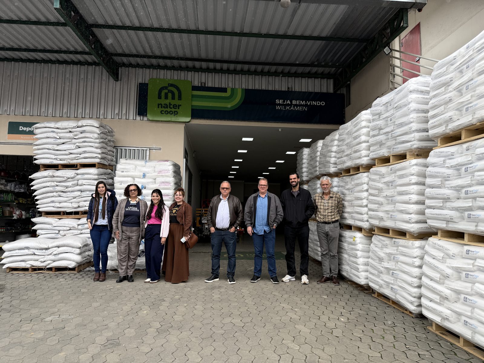 Visita à Natercoop durante a imersão no Espírito Santo